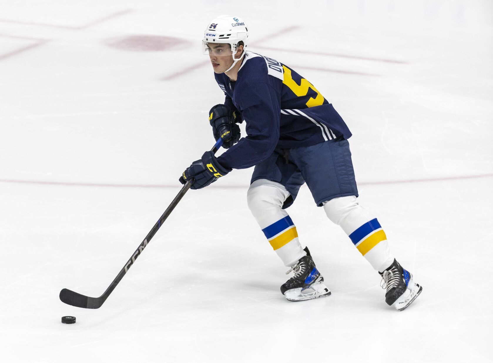 Dalibor Dvorsky headlines group of nine Blues prospects at World Junior Championship